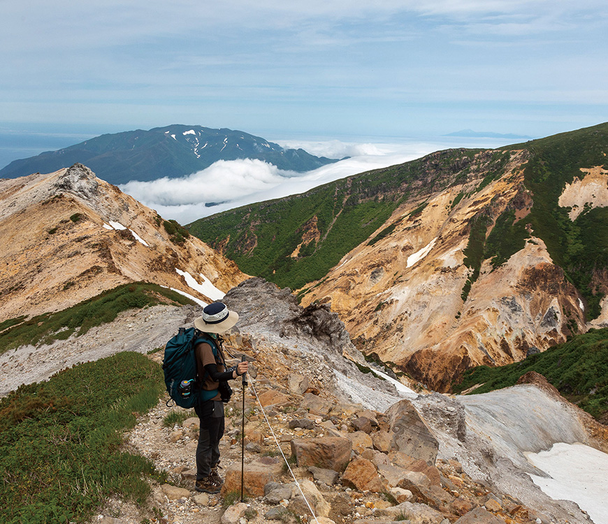 知床・硫黄山登山